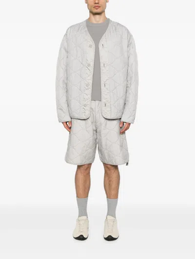 Peacemaker Oamc Quilted Shorts In 灰色