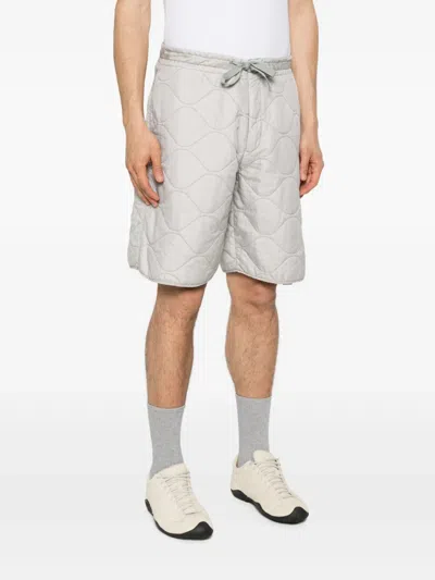 Peacemaker Oamc Quilted Shorts In 灰色