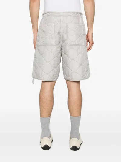 Peacemaker Oamc Quilted Shorts In 灰色