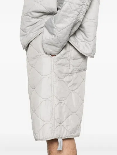 Peacemaker Oamc Quilted Shorts In 灰色