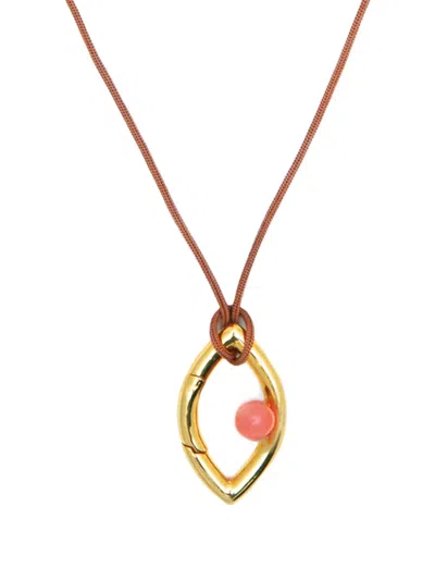 Capsule Eleven X Pantone Bead-detailing Necklace In 金色
