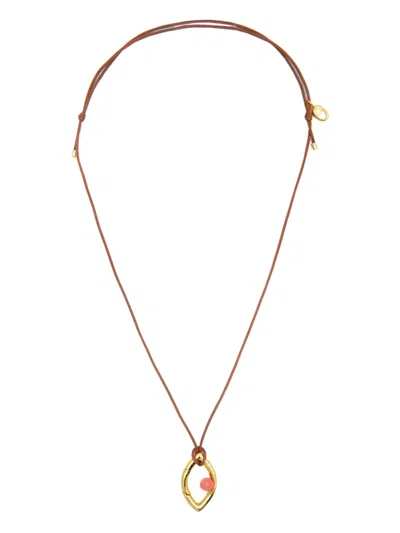 Capsule Eleven X Pantone Bead-detailing Necklace In 金色