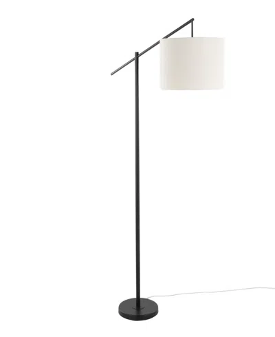 Lumisource Casper 69" Metal Floor Lamp In Black,white
