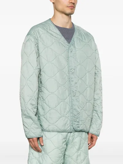 Peacemaker Oamc Jacke Mit Logo-stickerei In Grün