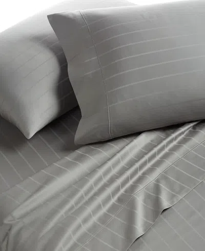 Charter Club Sleep Cool 400 Thread Count Hygrocotton Sheet Set, Queen, Exclusively At Macy's In Penguin Grey