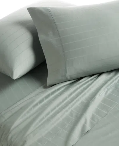 Charter Club Sleep Cool 400 Thread Count Hygrocotton Sheet Set, Queen, Exclusively At Macy's In Pastel Marine