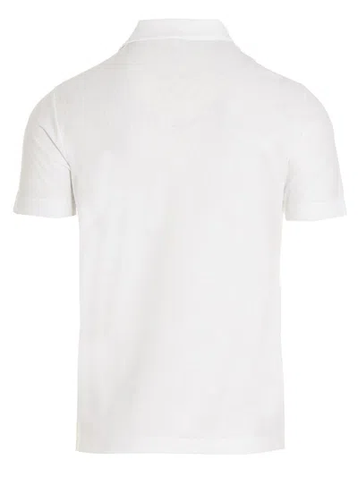 Zanone Polo Shirts White In White