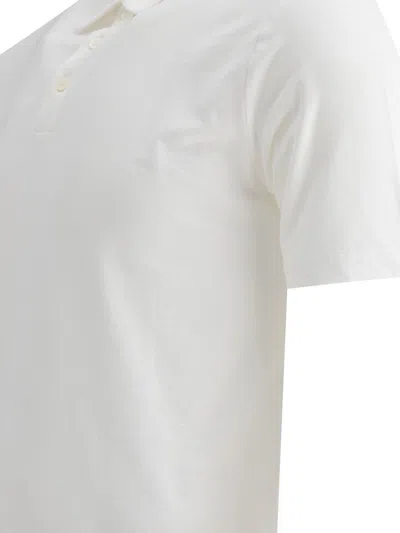 Zanone Polo Shirts White In White