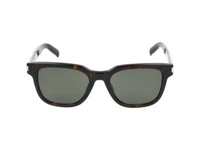 Saint Laurent Sunglasses In Havana Crystal Grey