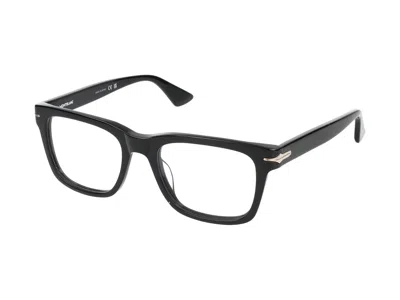 Montblanc Eyeglasses In Black Black Transparent