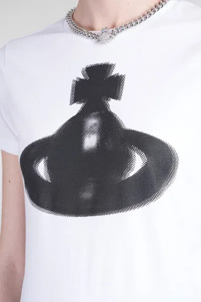 Vivienne Westwood Woman T-shirt White Size L Organic Cotton In White