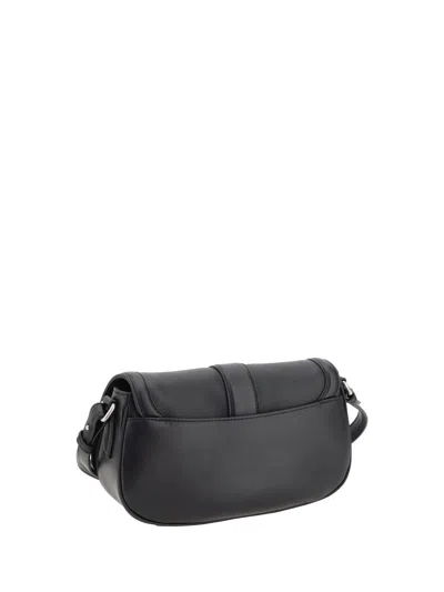 Alexander Mcqueen T-bar Satchel Purse In Black