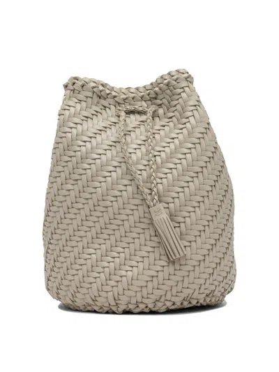 Dragon Diffusion Pompom Double Jump Pompom Shape 2x Jump Design Shoulder Pouch 15x18x13 Cm In Grey