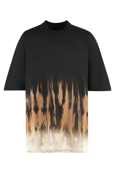 Rick Owens Drkshdw Drkshdw By Rick Owens Cotton Crew-neck T-shirt In Black