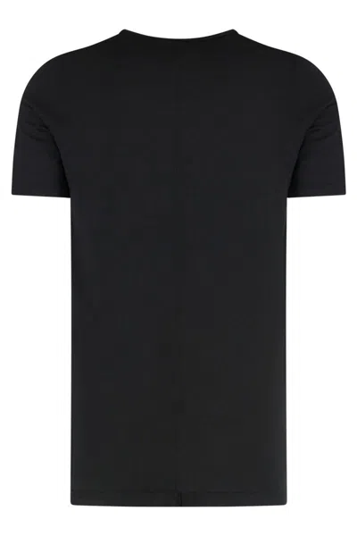 Rick Owens Drkshdw Drkshdw By Rick Owens Cotton Crew-neck T-shirt In Black