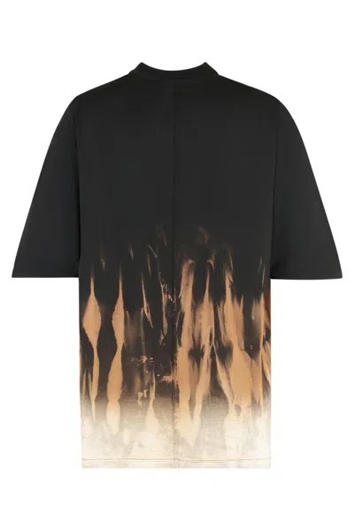 Rick Owens Drkshdw Drkshdw By Rick Owens Cotton Crew-neck T-shirt In Black
