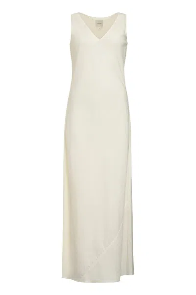 Calvin Klein Tech Texture Bias Ankle Dress In White