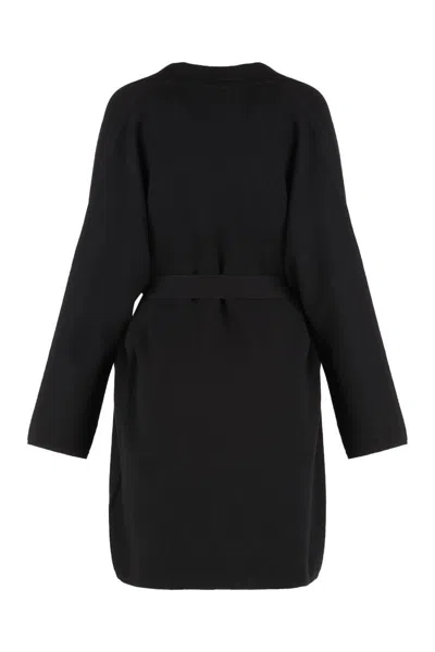 Max Mara Pauline Coats And Trench Coats Black In Black
