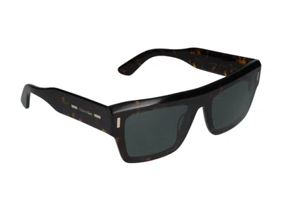 Calvin Klein Sunglasses In Brown