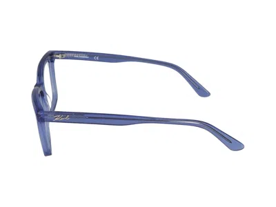 Shop Karl Lagerfeld Eyeglasses In Blue