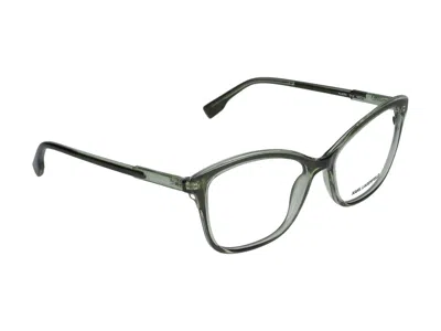 Karl Lagerfeld Eyeglasses In Green/light Green