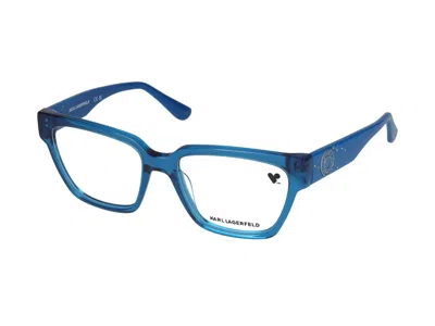 Shop Karl Lagerfeld Eyeglasses In Blue