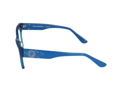 Shop Karl Lagerfeld Eyeglasses In Blue