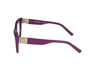 Karl Lagerfeld Eyeglasses In Plum