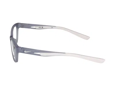 Nike Eyeglasses In Matte Wolf Grey/guava Ice