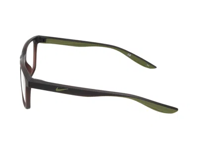 Nike Eyeglasses In Matte Brown Basalt