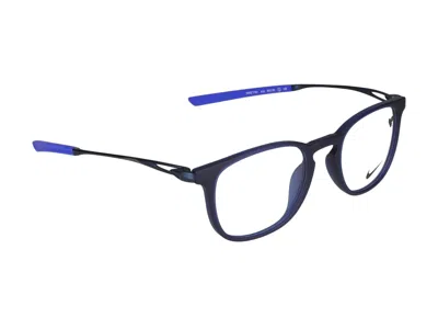 Nike Eyeglasses In Matte Midnight Navy