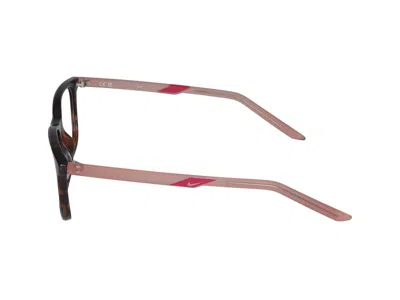 Nike Eyeglasses In Tortoise/rose Whisper
