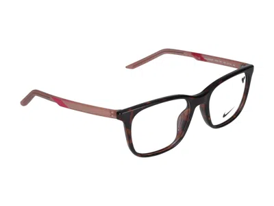 Nike Eyeglasses In Tortoise/rose Whisper
