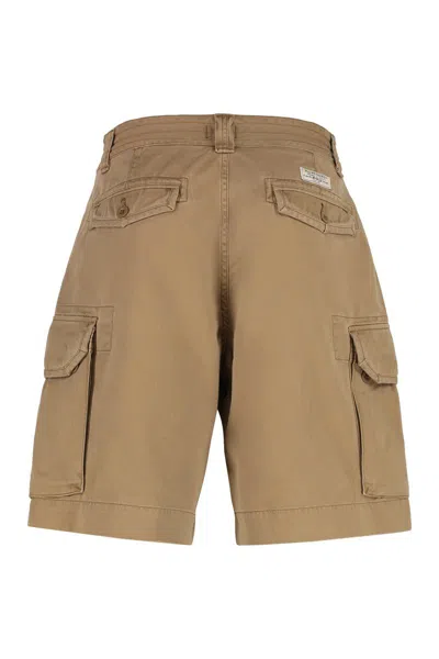 Polo Ralph Lauren Short Cargo En Coton In Beige