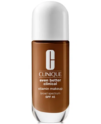 Clinique Even Better Clinical Vitamin Makeup Foundation Spf 45 In Shade 24 Deep Cool 1