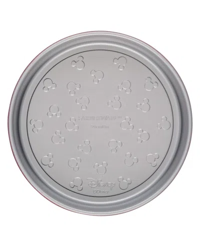 Farberware Steel Disney Bake With Mickey Mouse 8" Nonstick Round Cake Pan In Red