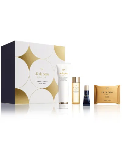 Clé De Peau Beauté 4-pc. Cleanse & Soften Skincare Set In No Color