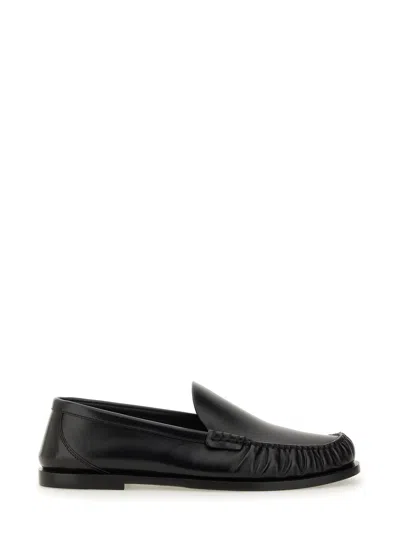 Saint Laurent Moccasin Laurent In Black