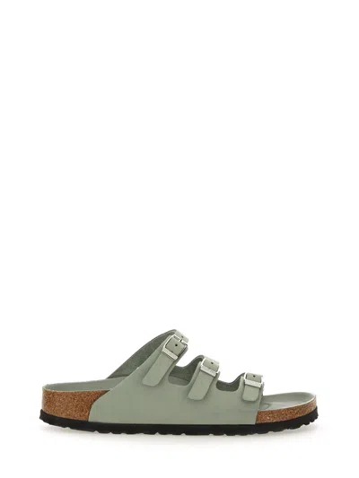 Birkenstock Florida Three-buckle Sandals In Grey
