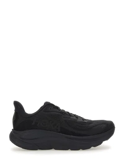 Hoka Clifton 10 Sneaker In Black