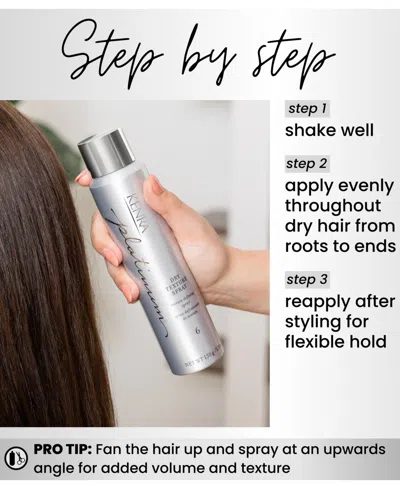 Kenra Professional Platinum Dry Texture Spray 6, 1.5 Oz. In No Color