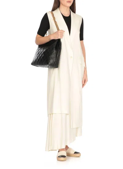 Tory Burch Black Fleming Hobo Bag In Black