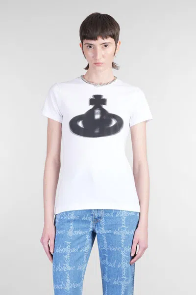 Shop Vivienne Westwood Peru T-shirt In White