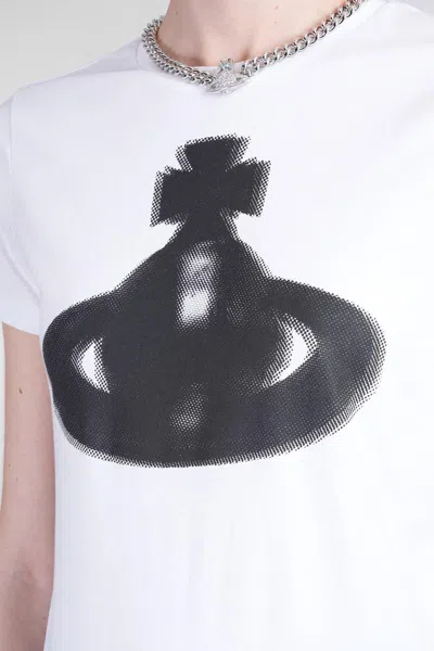 Vivienne Westwood Woman T-shirt White Size L Organic Cotton In White