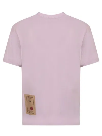 Ten C Rear Logo Mauve T-shirt In Purple