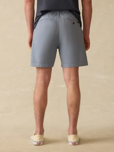 Faherty Essential Drawstring Short In Flintstone