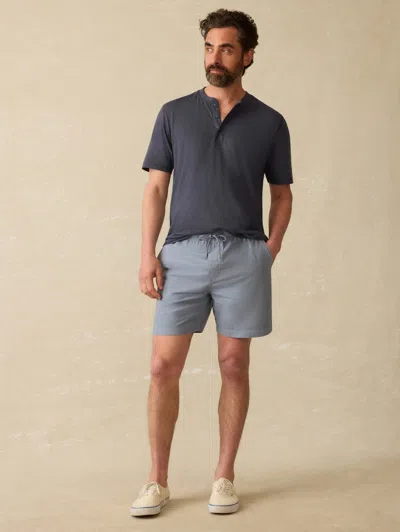 Faherty Essential Drawstring Short In Flintstone