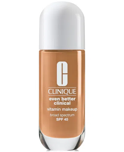 Clinique Even Better Clinical Vitamin Makeup Foundation Spf 45 In Shade 18 Medium Warm 3