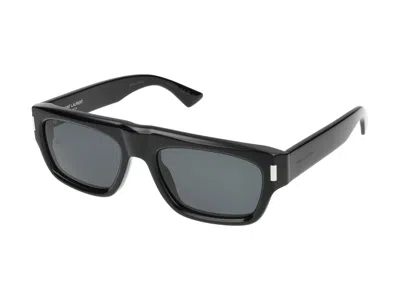 Saint Laurent Sunglasses In Black Black Black