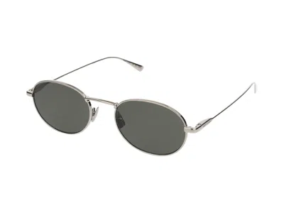 Saint Laurent Sunglasses In Silver Silver Grey